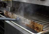 Oven and Stove Cleaning with a Jetsteam Maxi