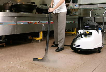 Kitchen Floor Cleaning with Jetvac Kitchen Floor Cleaning with Jetvac