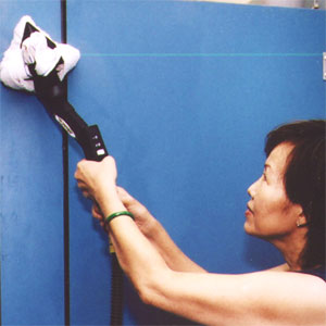 Drape Cleaning with Triangle Tool