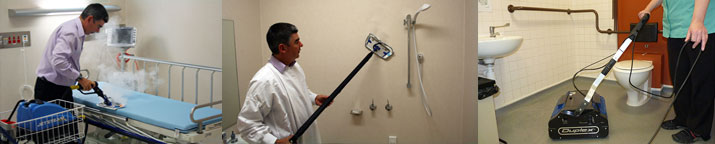 Clean aged care and nursing home surfaces with Duplex products