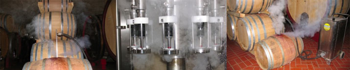 Clean Wine Barrels and Bottling Production Lines with Duplex products