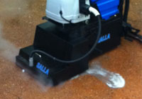 Floor Cleaning with a Salla