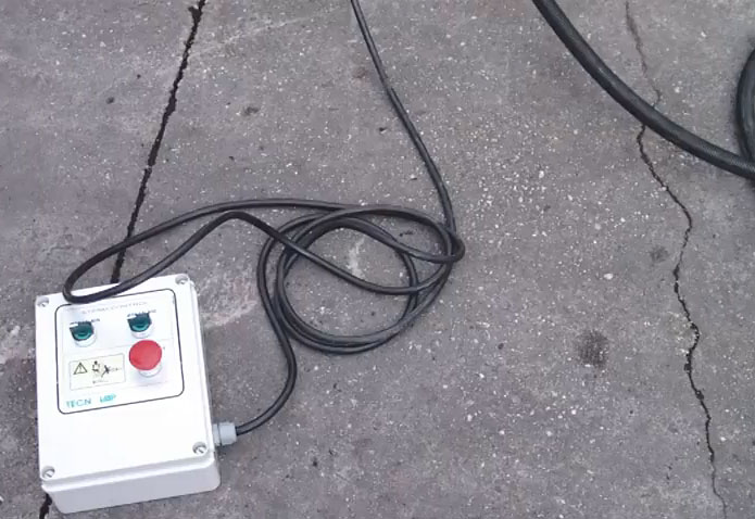 Connect the cables to Steam Pressure