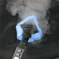 Mattress cleaning with Triangle Brush tool