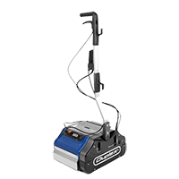 heavy duty, factory-suited dry vacuum cleaner, designed for use by professional staff, meets all safety compliance criteria