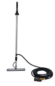 Thermoglide steam mop- ideal for retirement home bathroom cleaning, kitchen floor cleaning and sanitising food preparation areas without chemicals